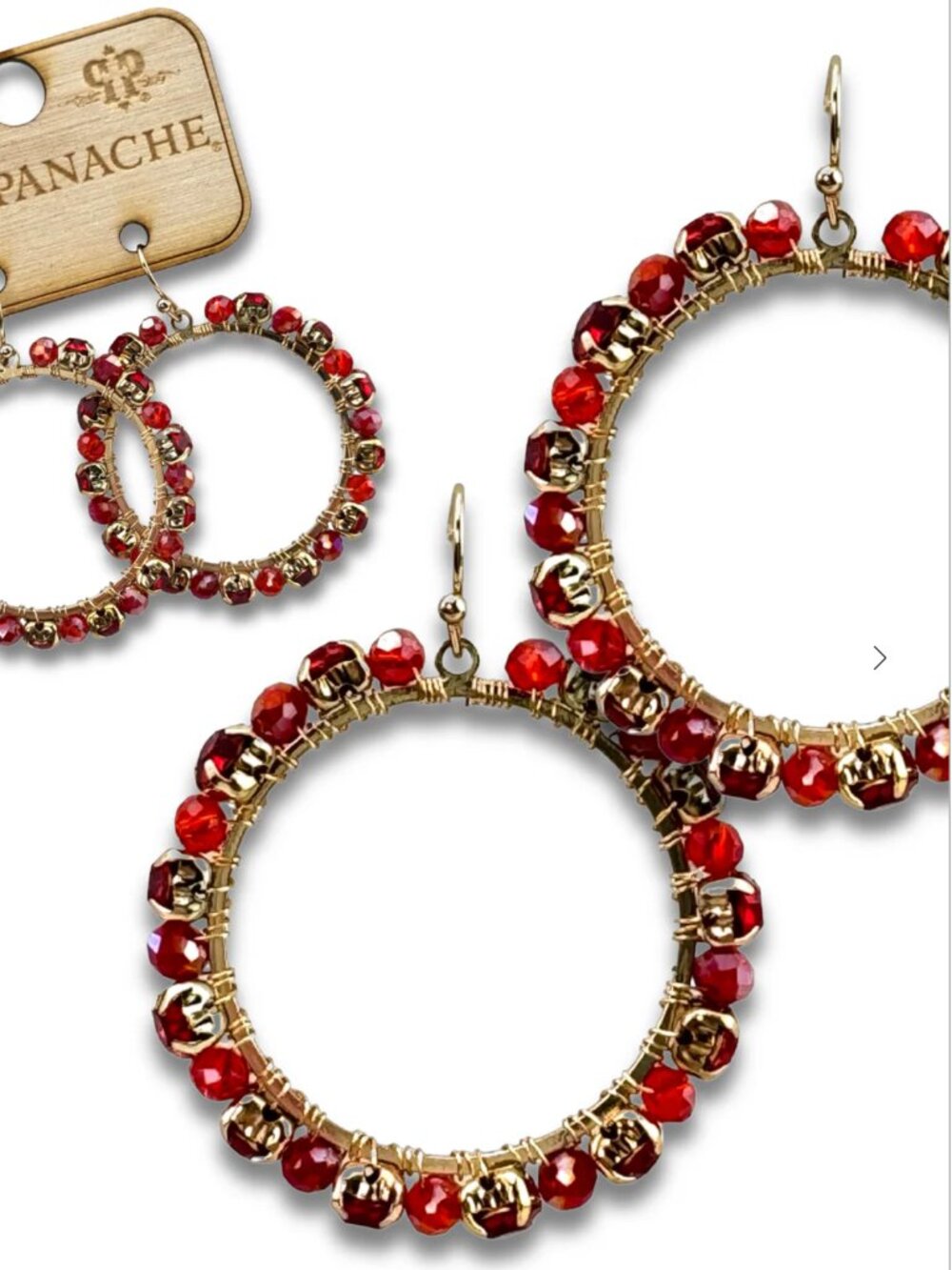 "Red"y to Party Earrings